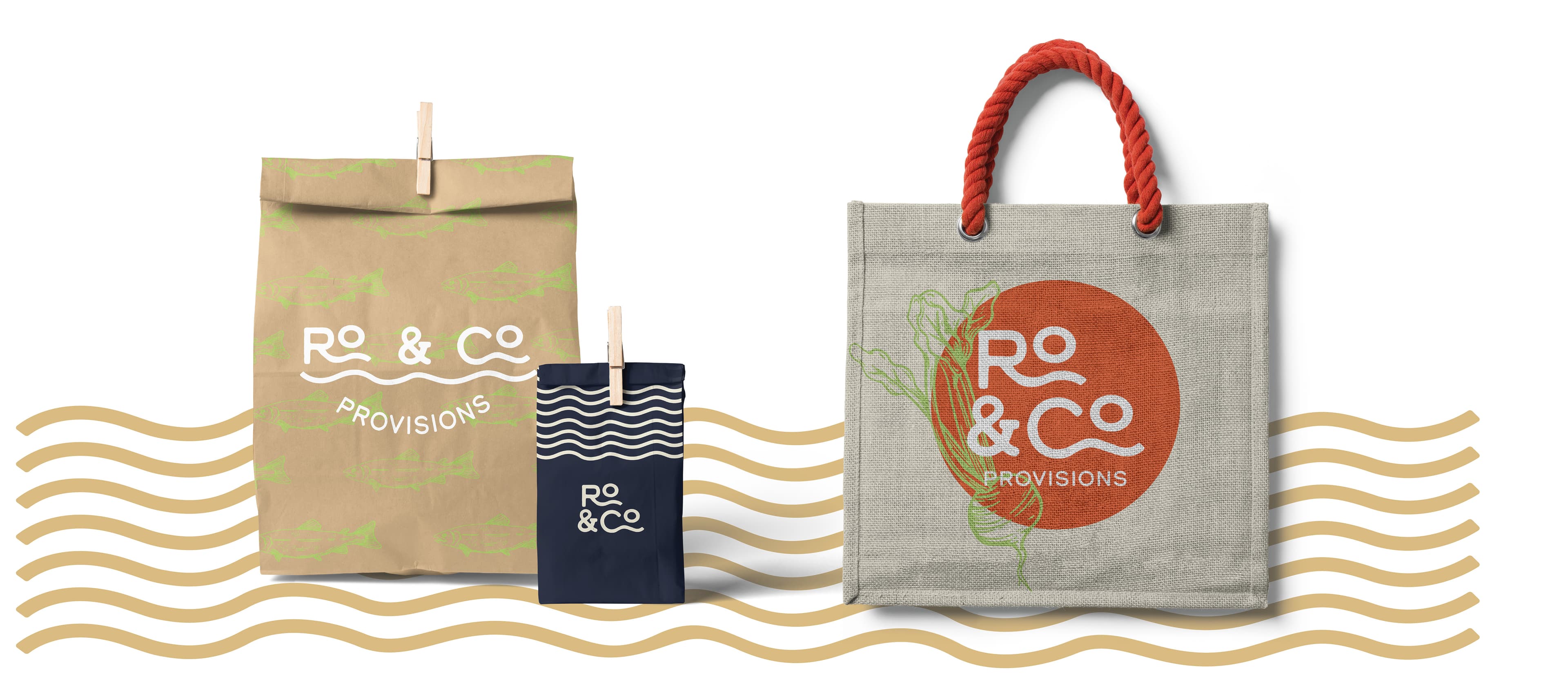 Ro & Co bag mockups