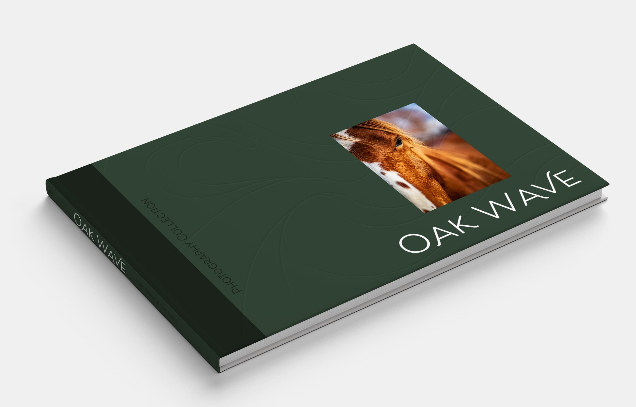 OakWave book cover mockup