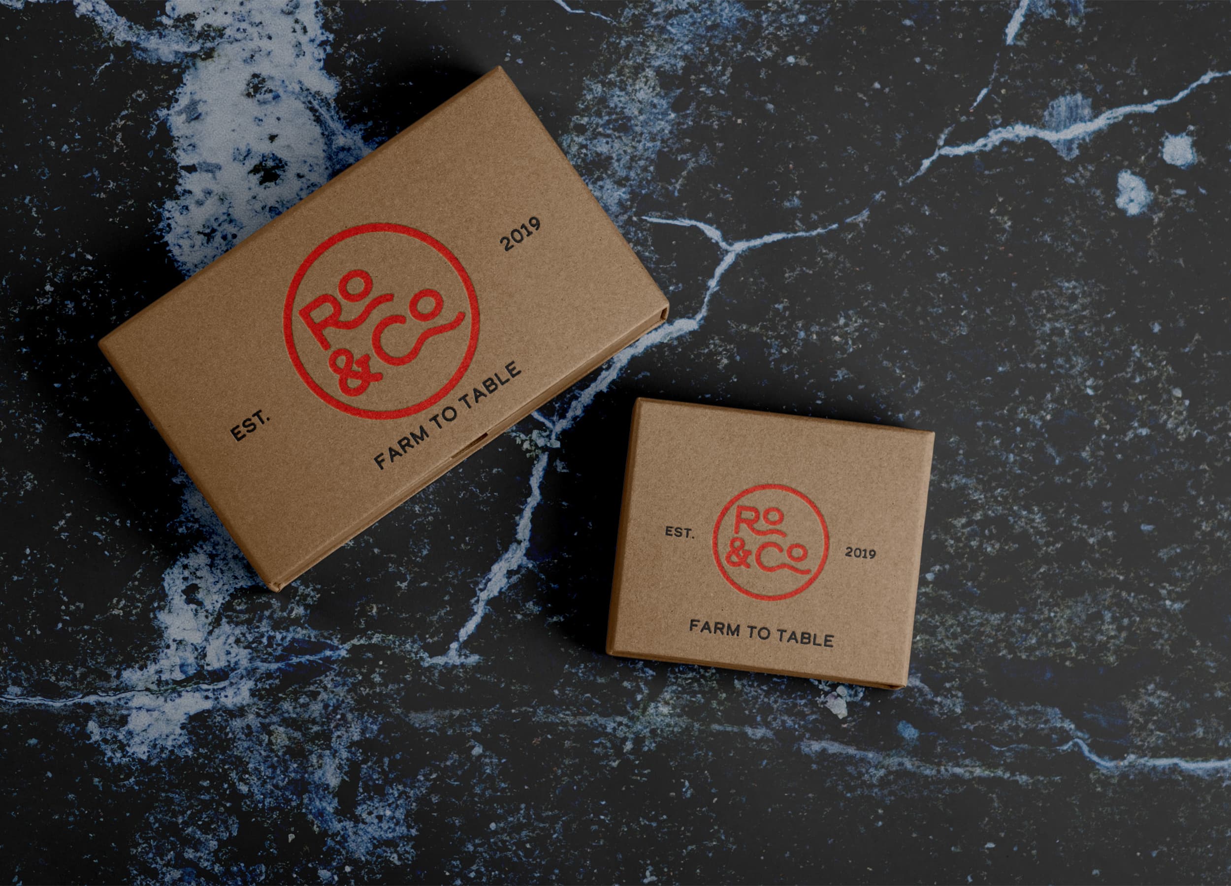 Ro & Co box mockup