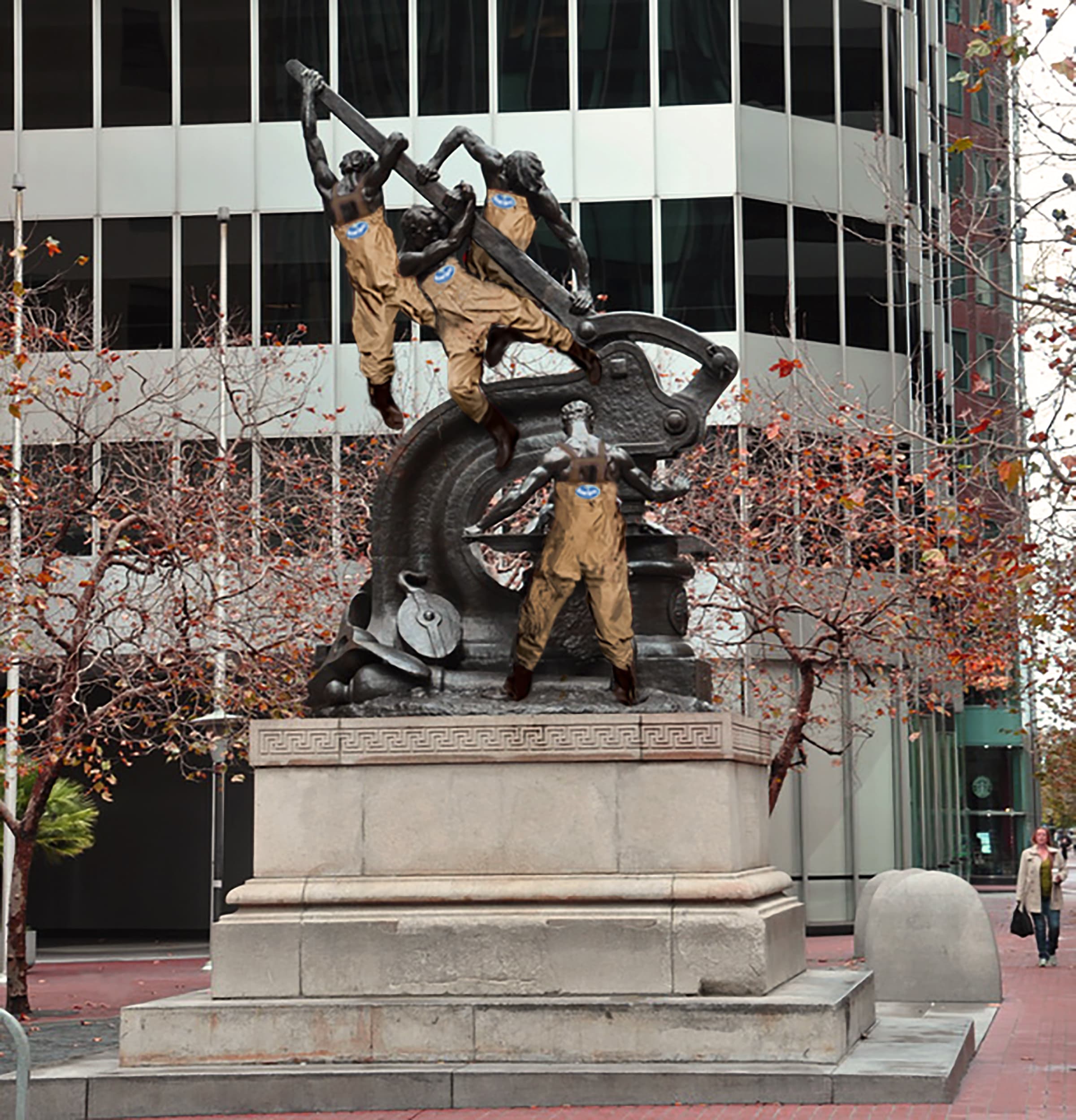 NASC - Ocean Spray Mechanics statue